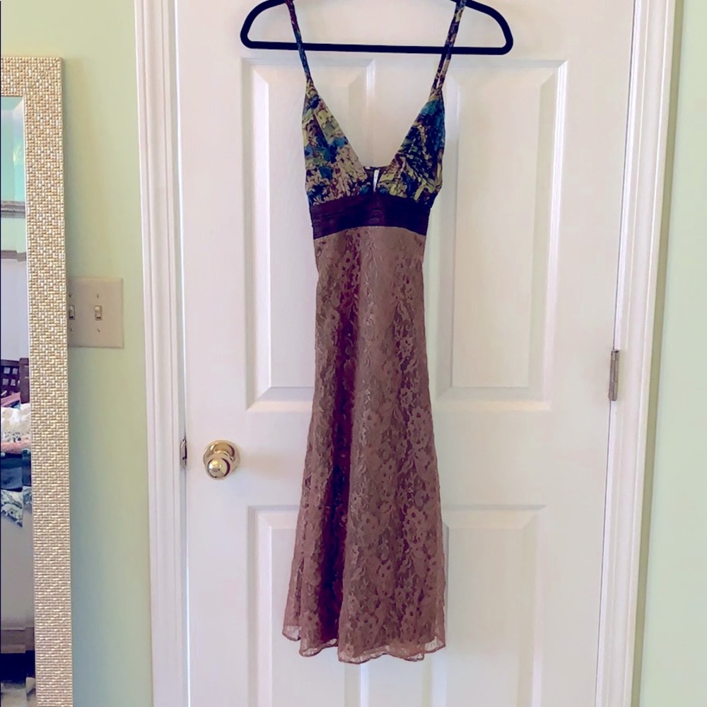 Lace & Silk Formal/Cocktail Dress